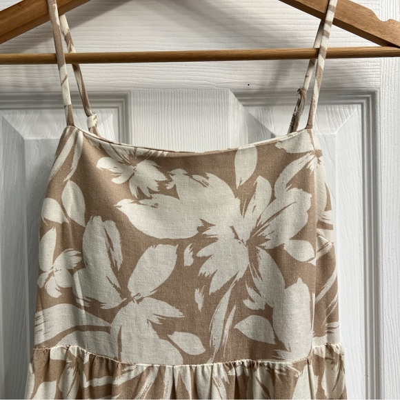 Monteau Los Angeles Linen Blend Dress - Picture 3 of 6